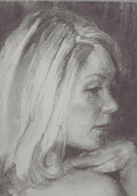 Portrait of artist Allison Woodroffe-Charlton